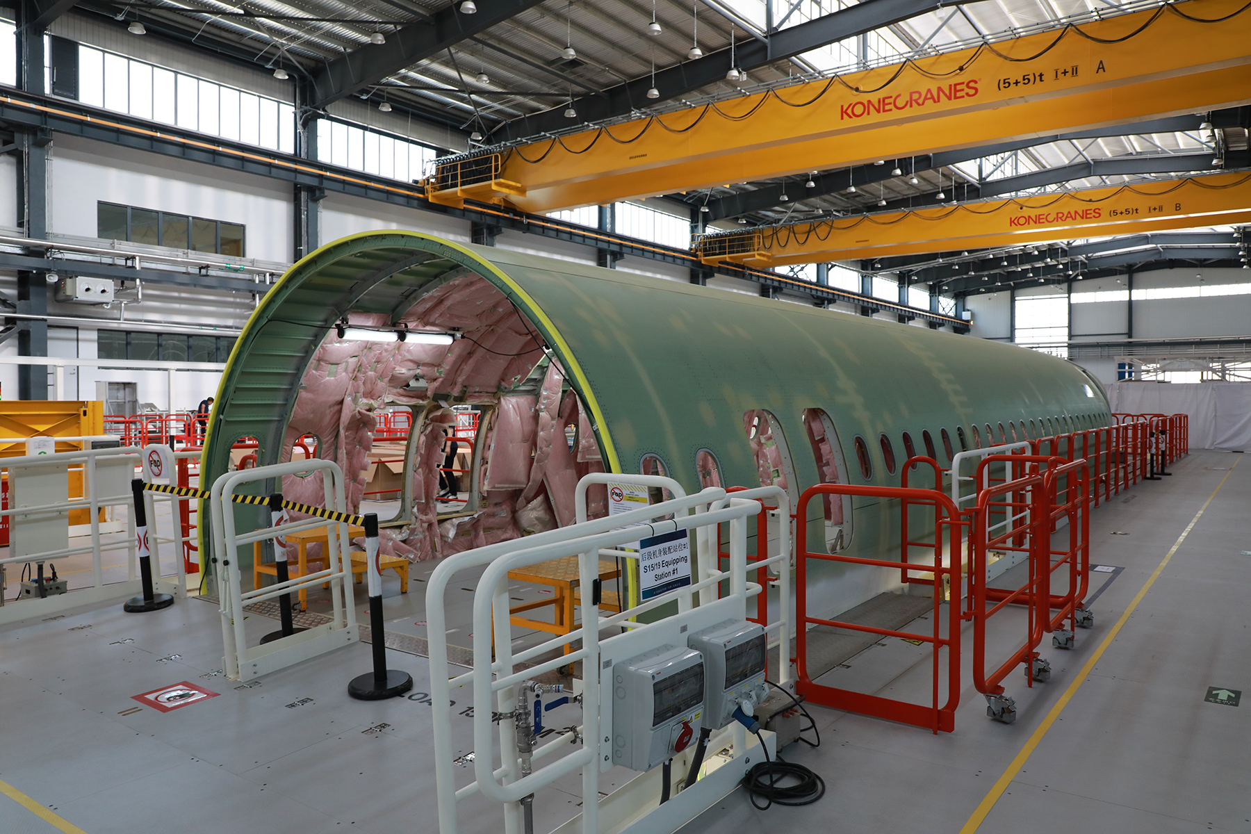 空中客车A320机身系统装配项目在天津开工